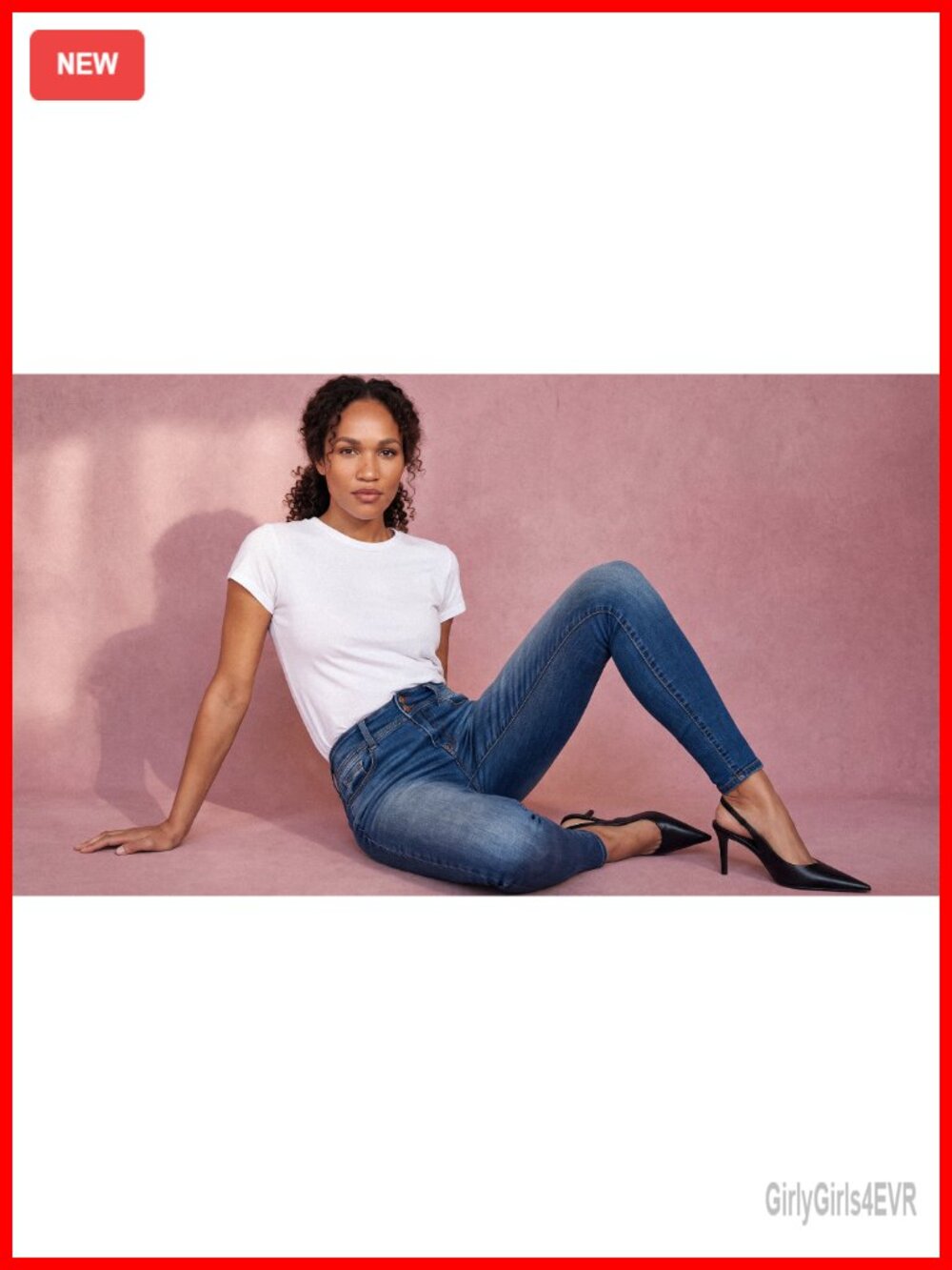 Curvy Flirty Skinny High Rise Insta Stretch Jeans - Picture 6 of 6
